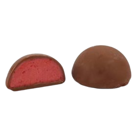 Ice cream red fruits